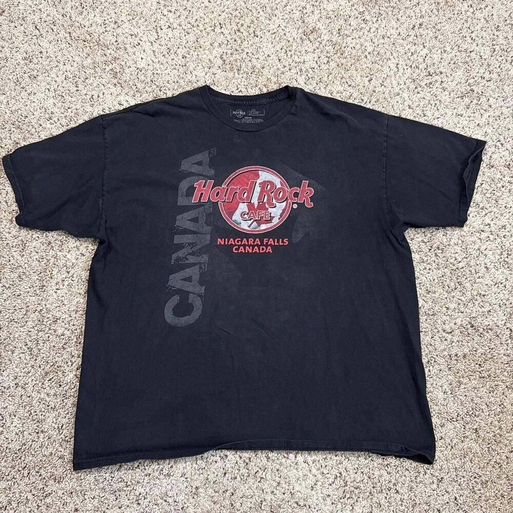 Hard-rock-cafe Men's Black T-shirt